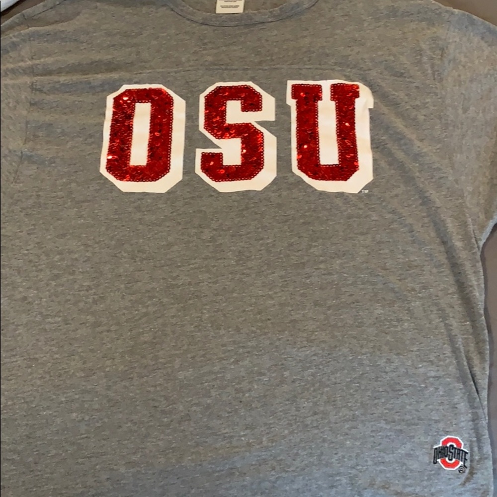 3/4 sleeve Victoria Secret Pink OSU shirt